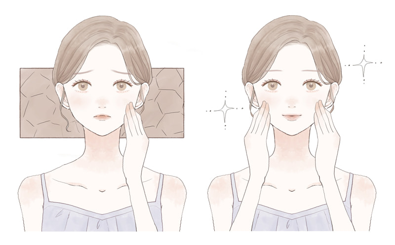 水素で冬肌準備の画像