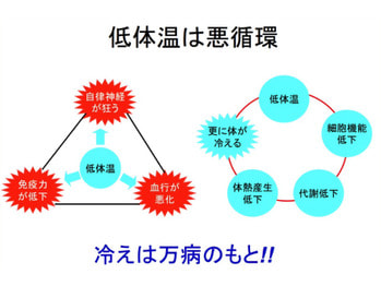 冷えとストレスの関係の画像